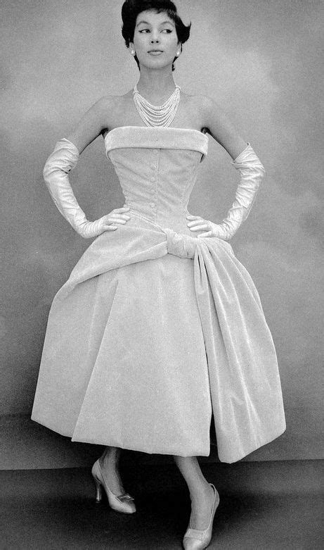 1954 christian dior garment by elly lukas|christian dior gowns.